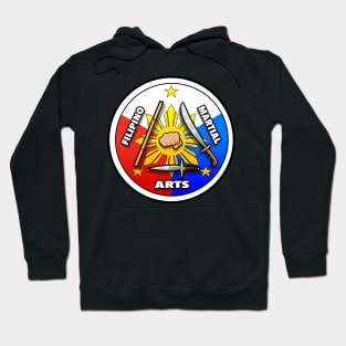 Filipino Martial Arts Logo (classic Filipino Flag style) Hoodie